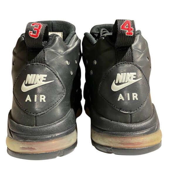 Nike Air Max Sneakers Mens 8.5 Black Basketball Max Barkley Hyperfuse 488119-061 - Picture 10 of 11